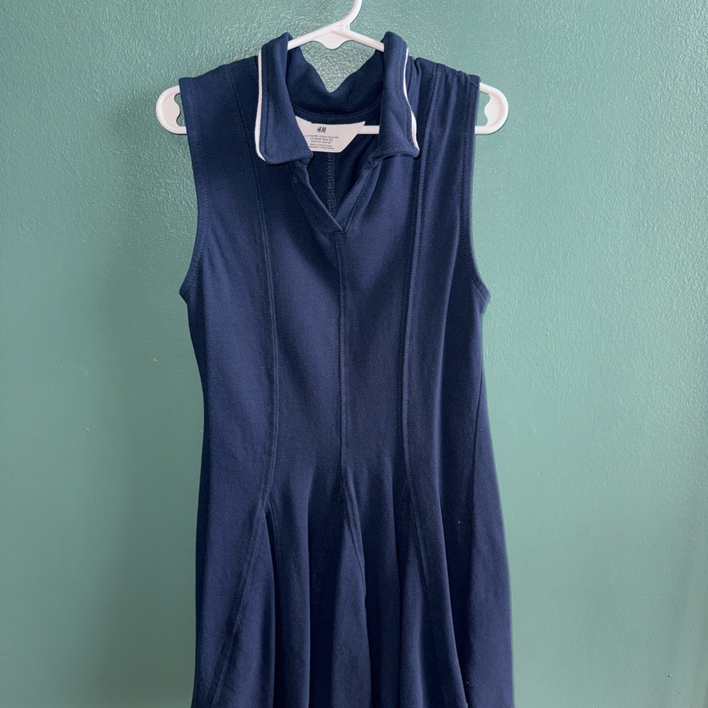 H&M Navy Blue Kids Casual Dress